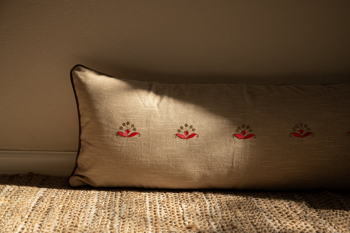 Hand Embroidered Pillows