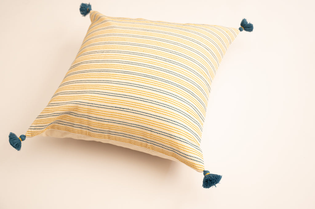 Ambar Handloom Throw Pillow 20"x20"