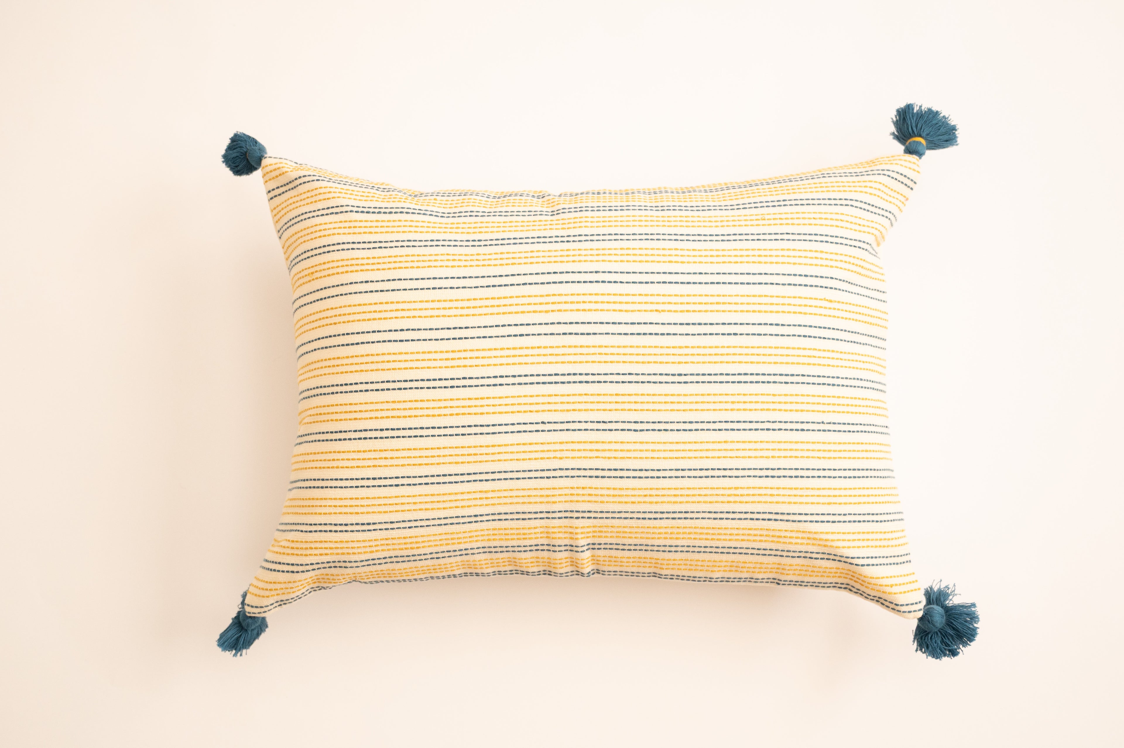 Ambar Handloom Throw Pillow 14"x20" Lumbar