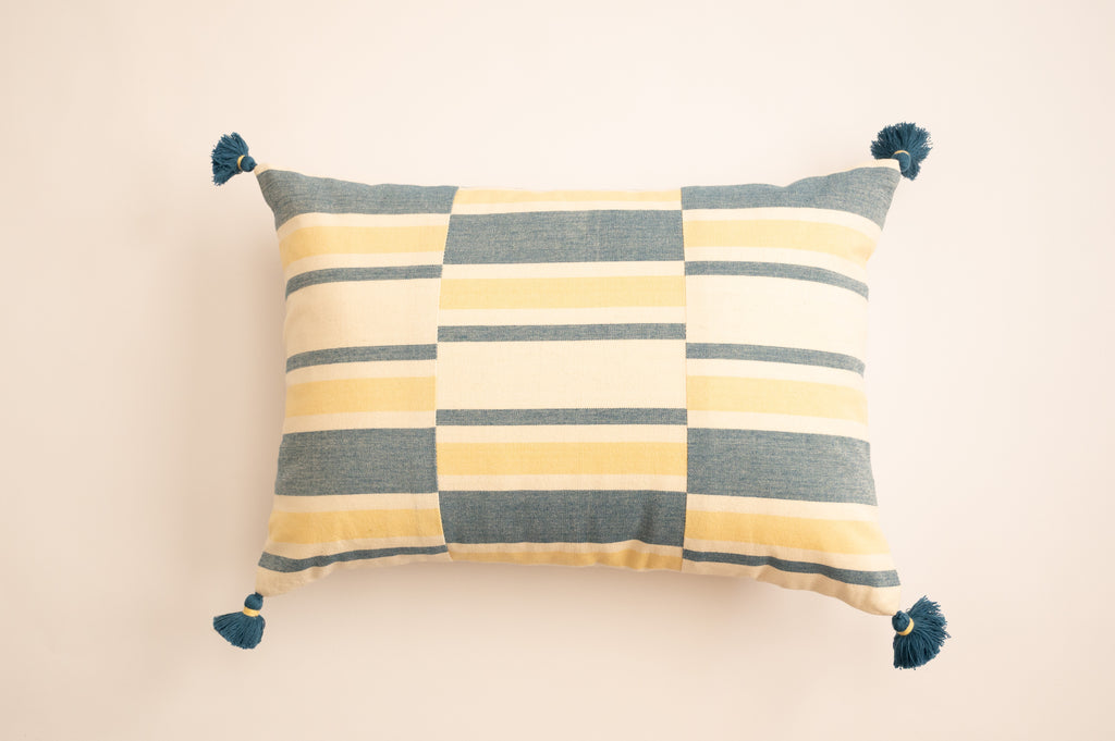 Jodha Handloom Throw Pillow 14"x20" Lumbar
