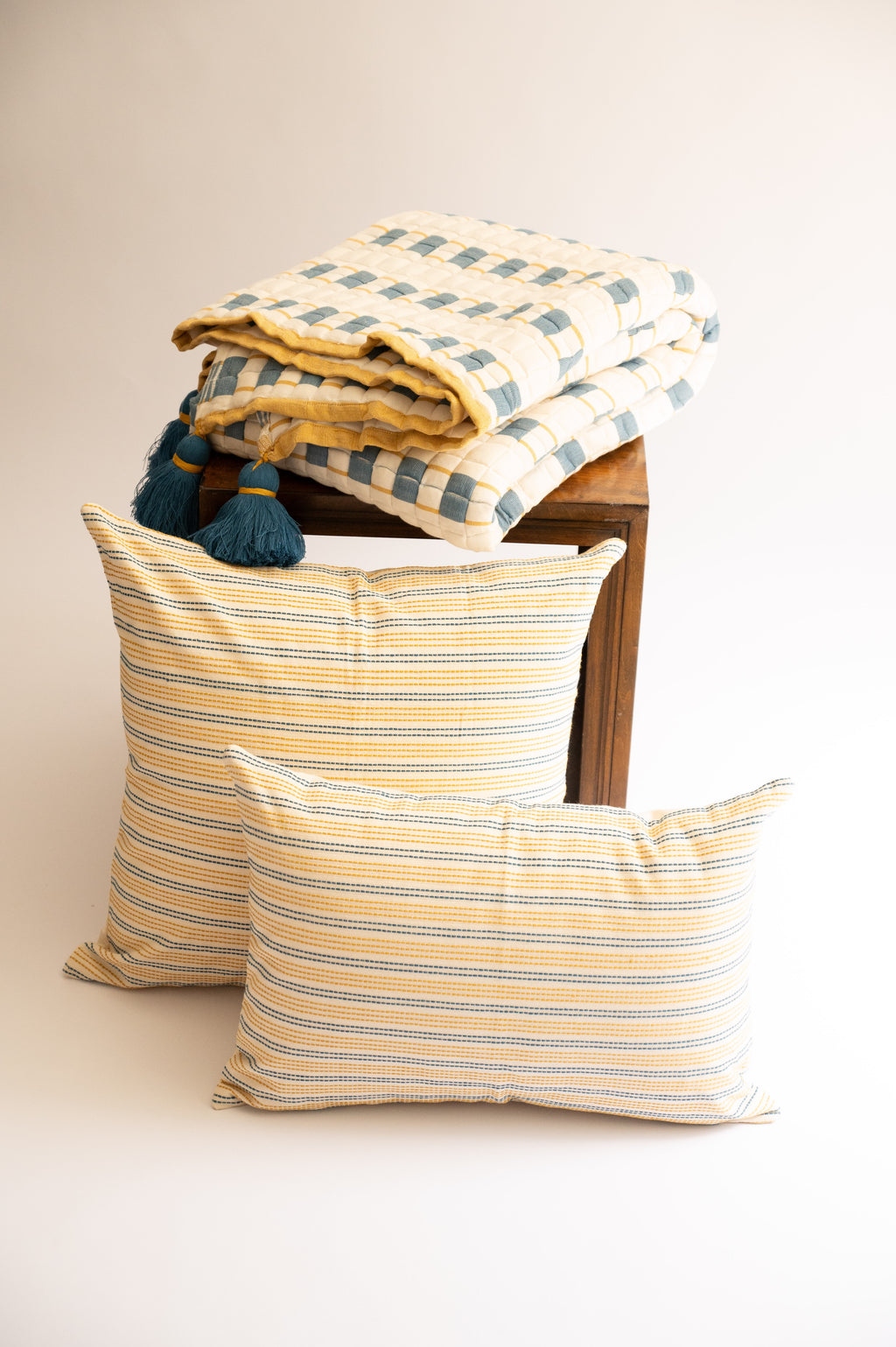 Ambar Handloom Throw Pillow 20"x20"