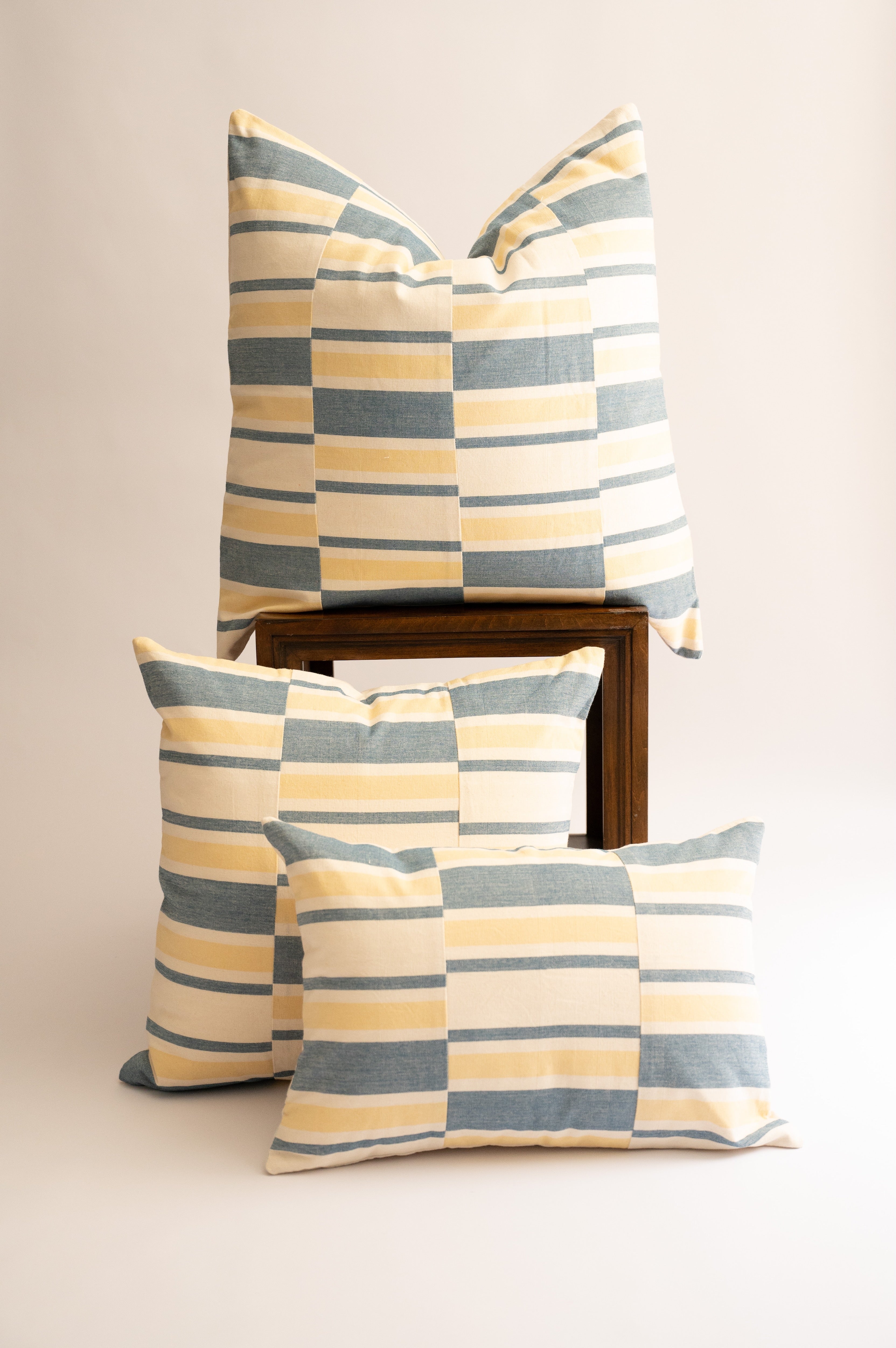 Jodha Handloom Throw Pillow 24"x24" Euro