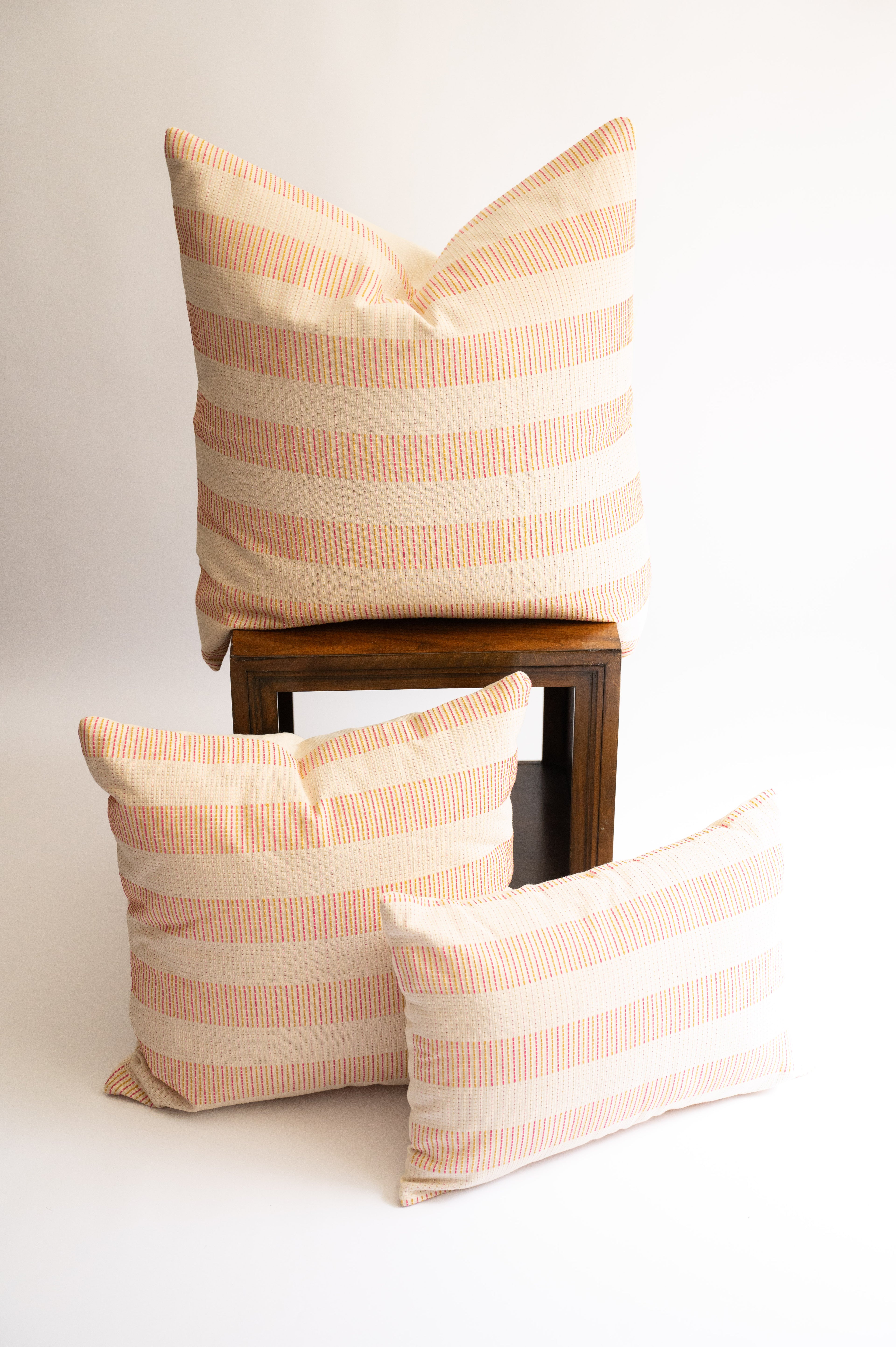 Ranisa Handloom Throw Pillow 24"x24" Euro