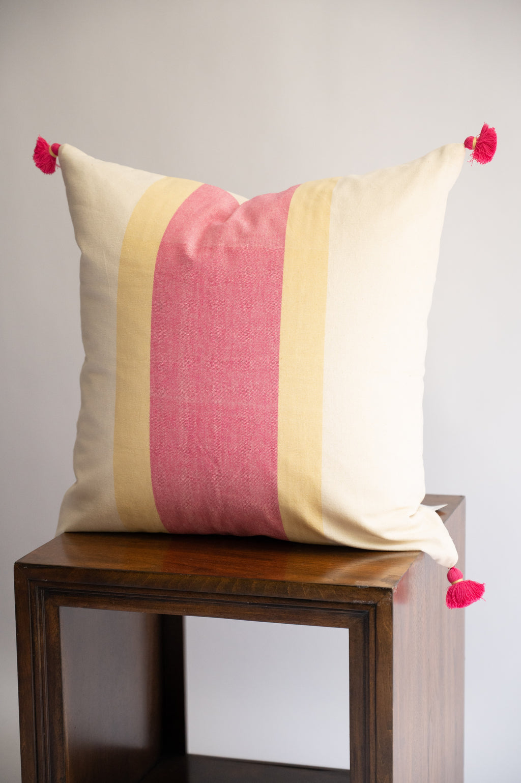 Saroj Handloom Throw Pillow 20"x20"