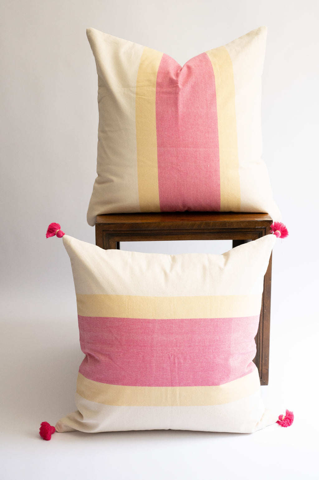 Saroj Handloom Throw Pillow 20"x20"