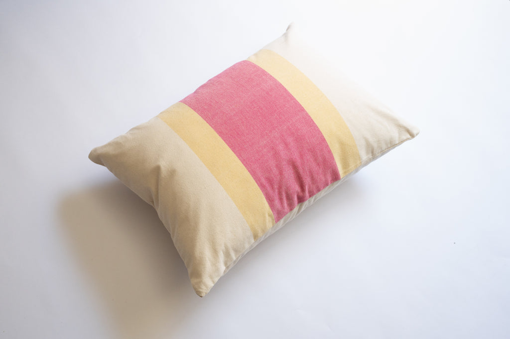 Saroj Handloom Throw Pillow 14"x20" Lumbar