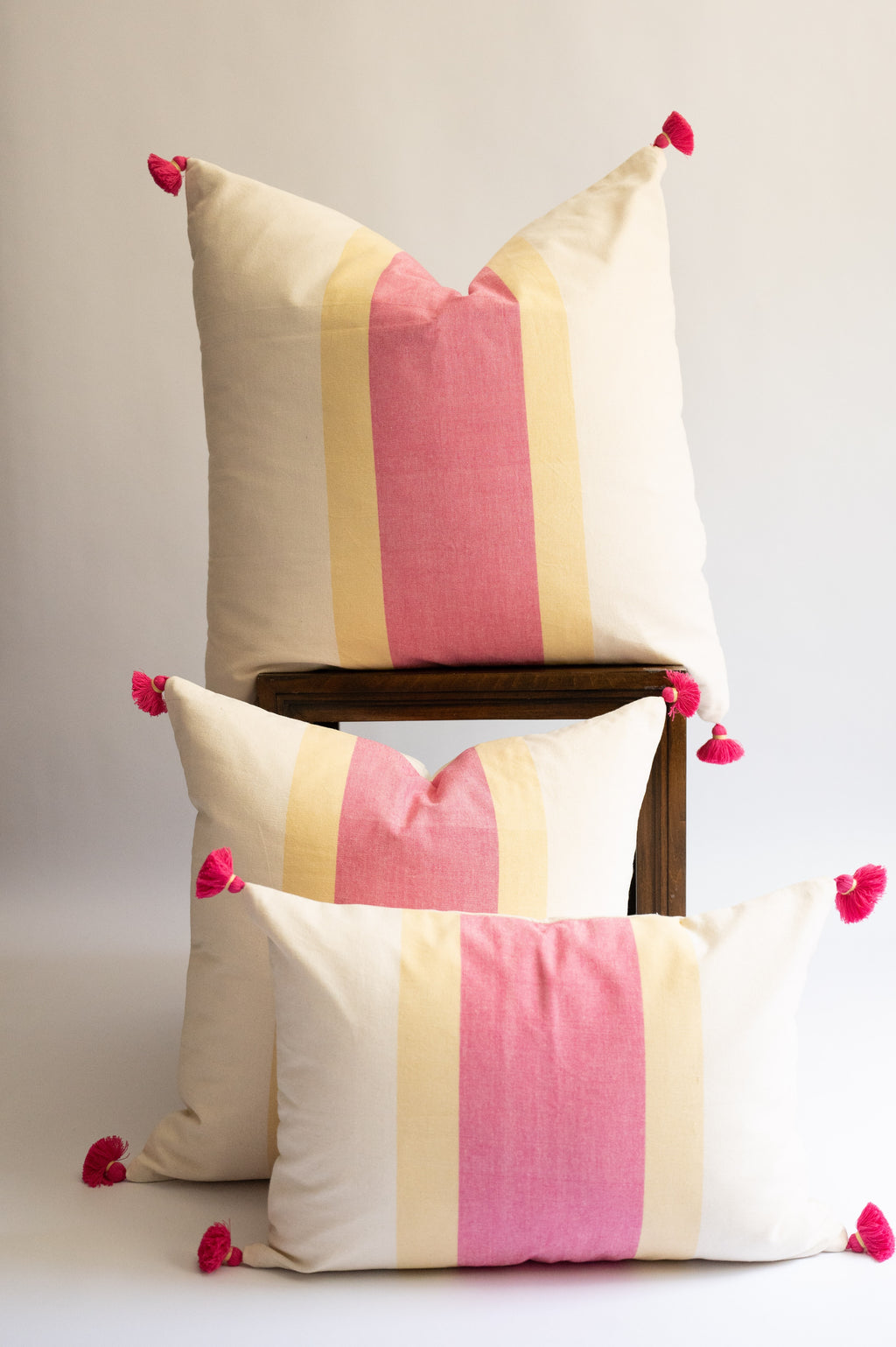 Saroj Handloom Throw Pillow 24"x24" Euro