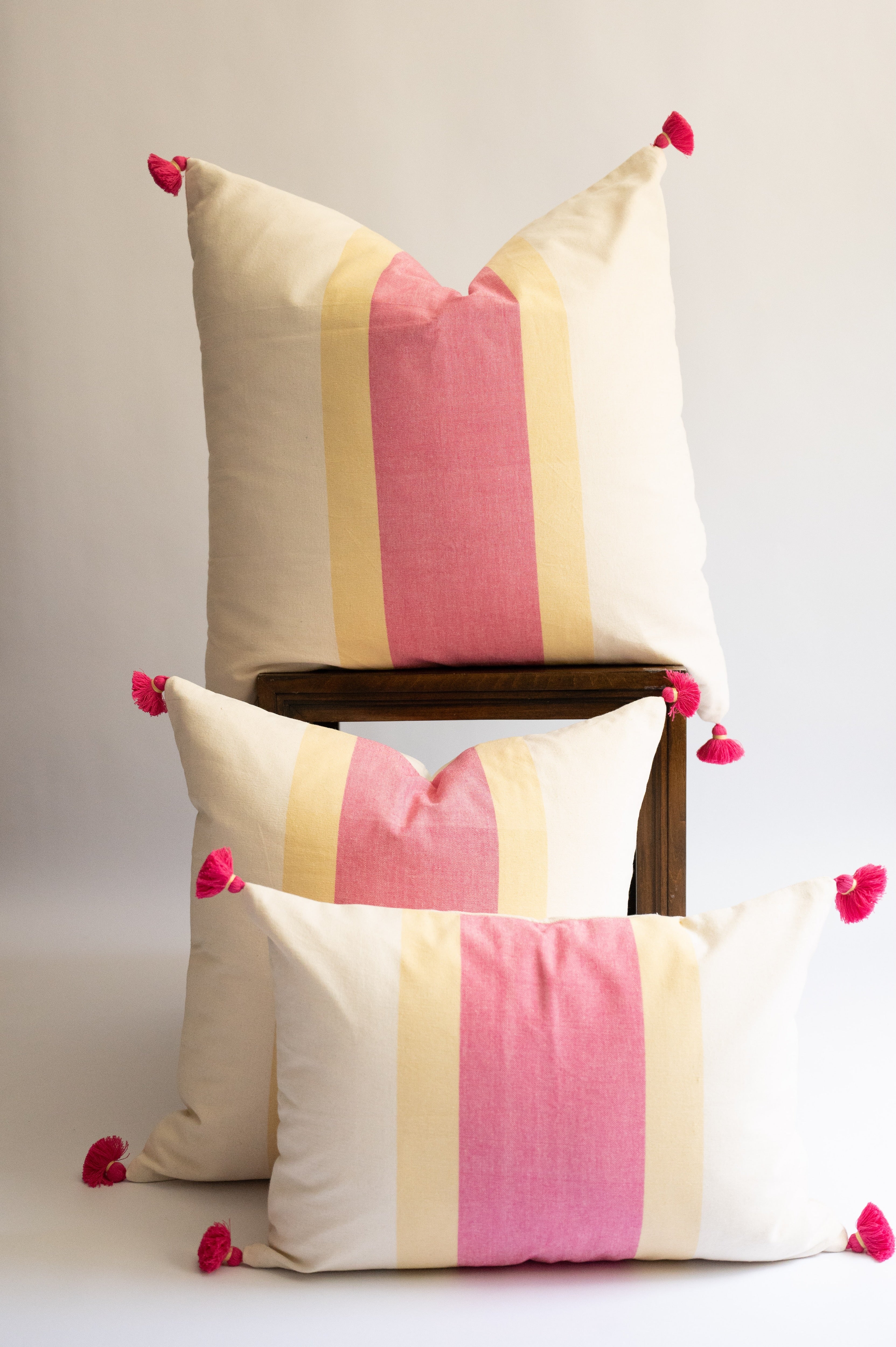 Saroj Handloom Throw Pillow 24"x24" Euro