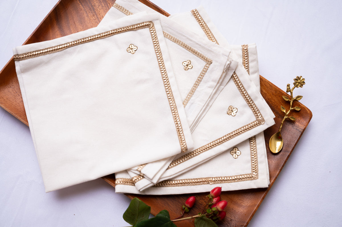 Layla Table Napkins Set x 4