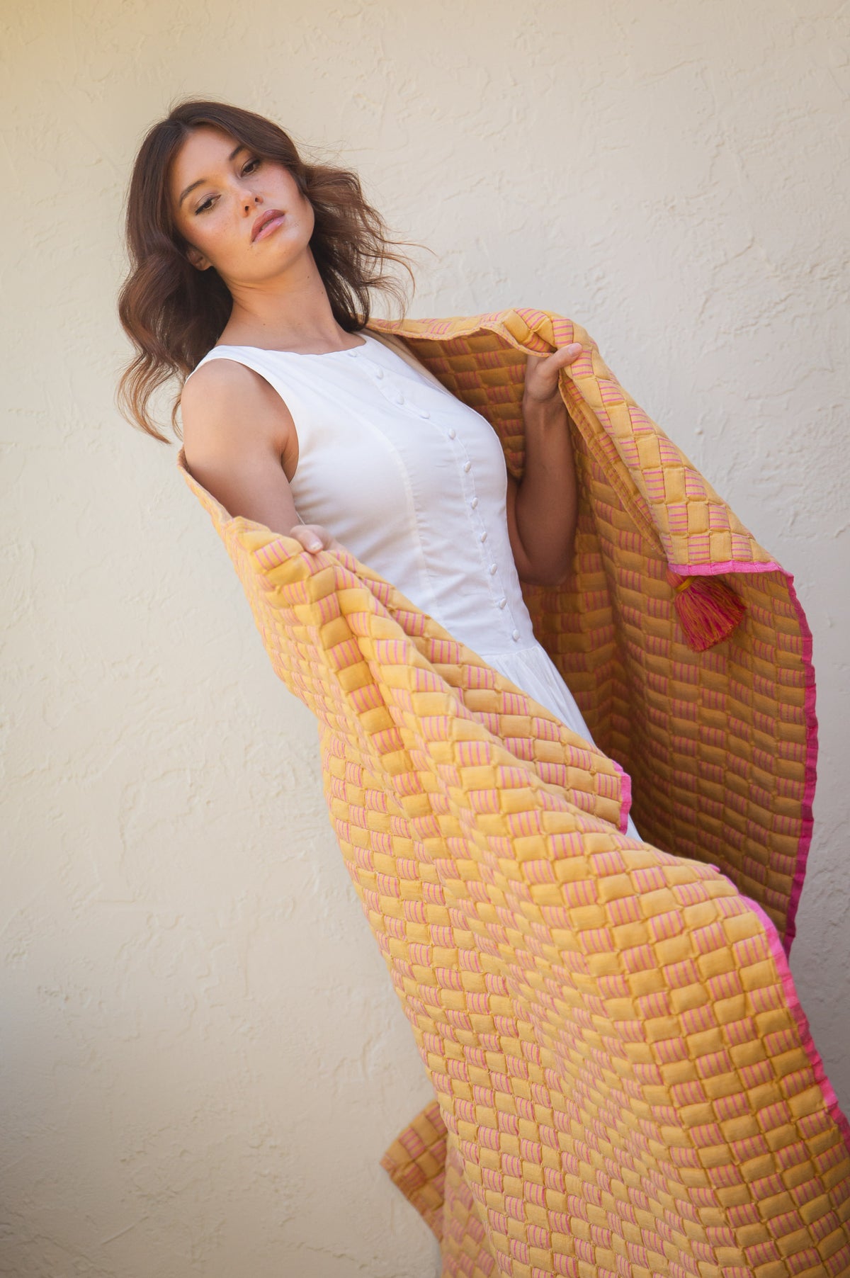 Ranisa Pillow (x2) & Sona Sujani Throw