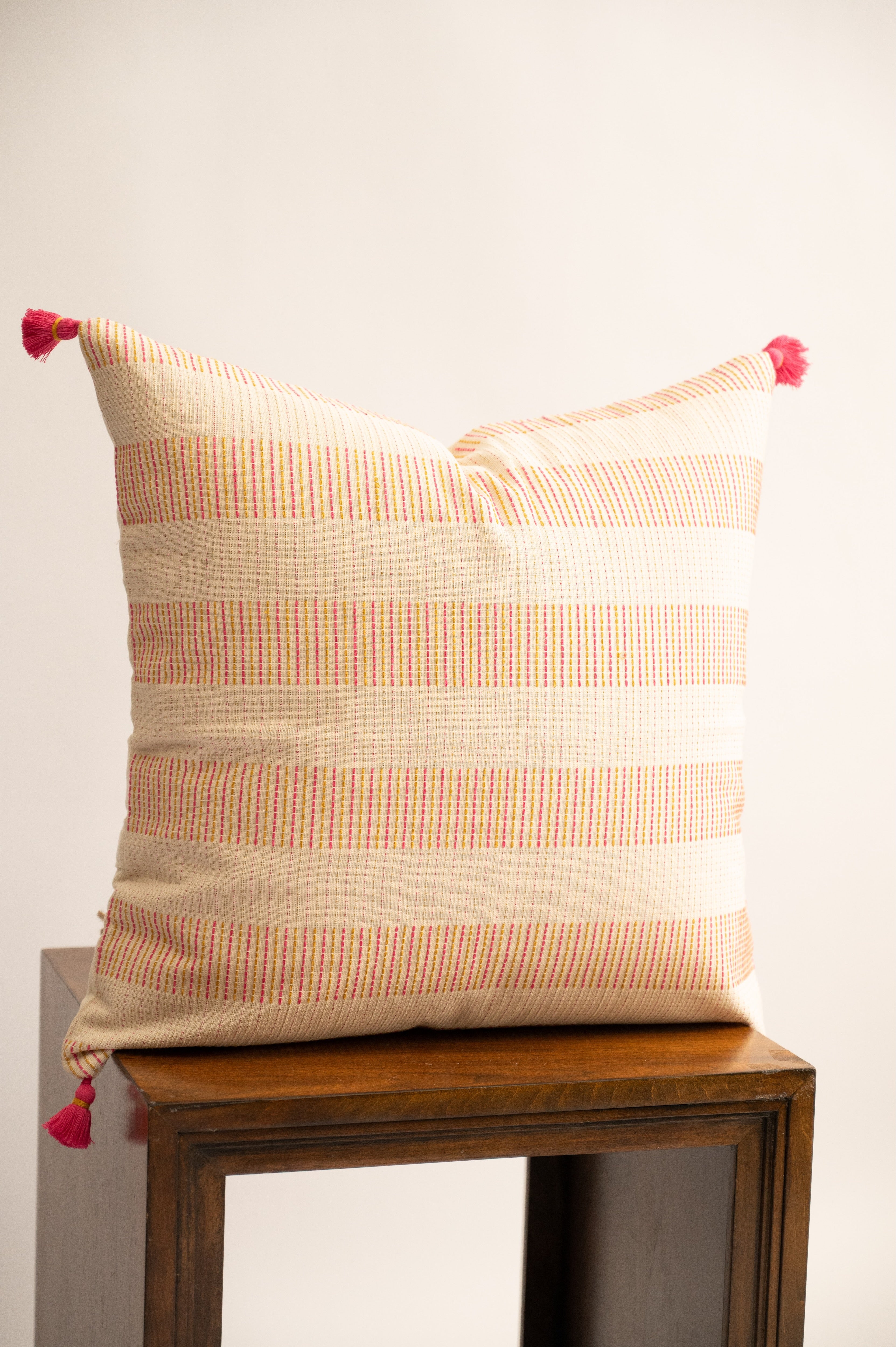 Ranisa Handloom Throw Pillow 20"x20"