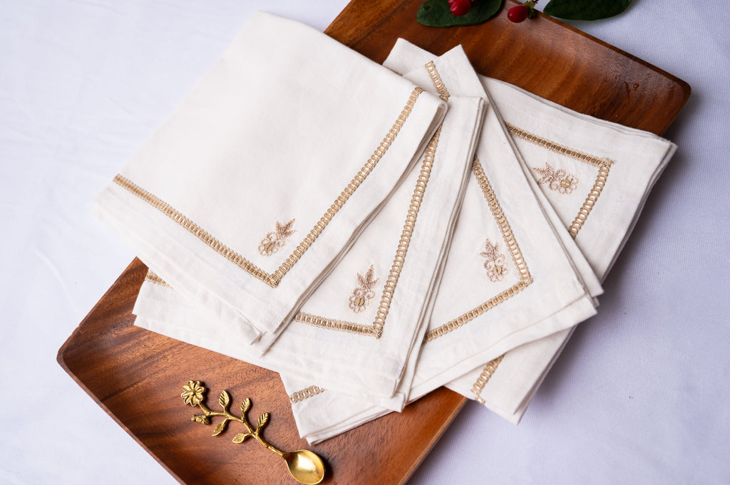 Aisha Table Napkins Set x 4