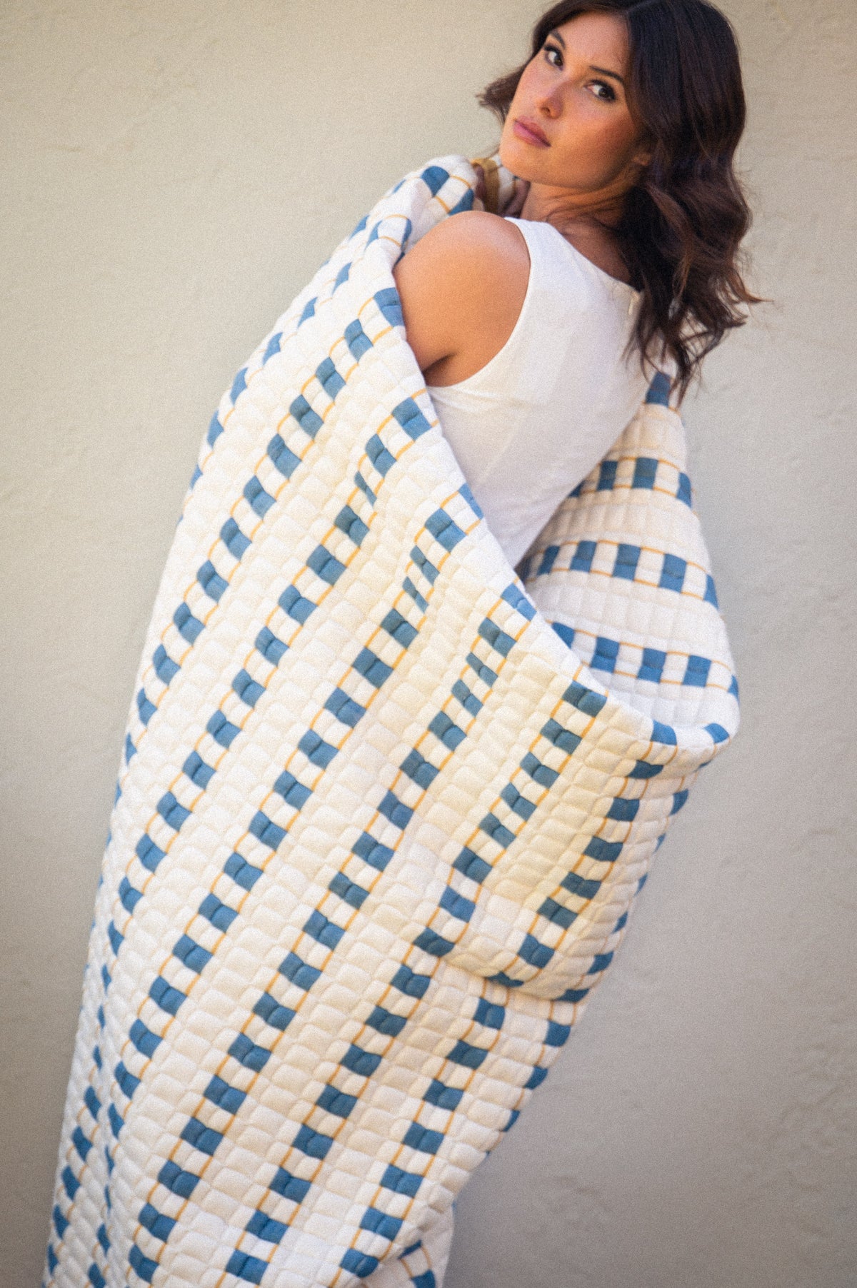 Indra Handwoven Sujani Throw