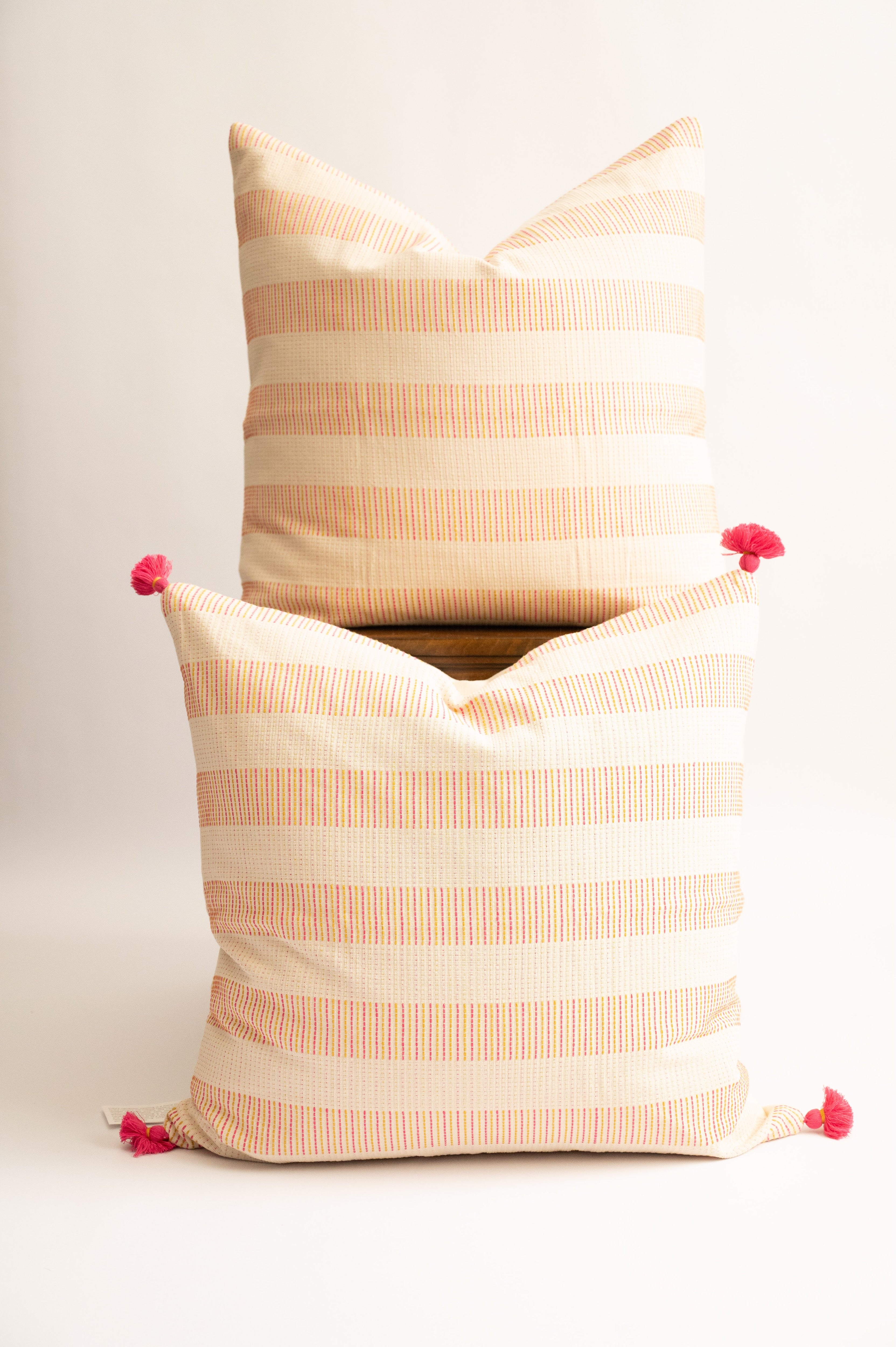 Ranisa Handloom Throw Pillow 24"x24" Euro