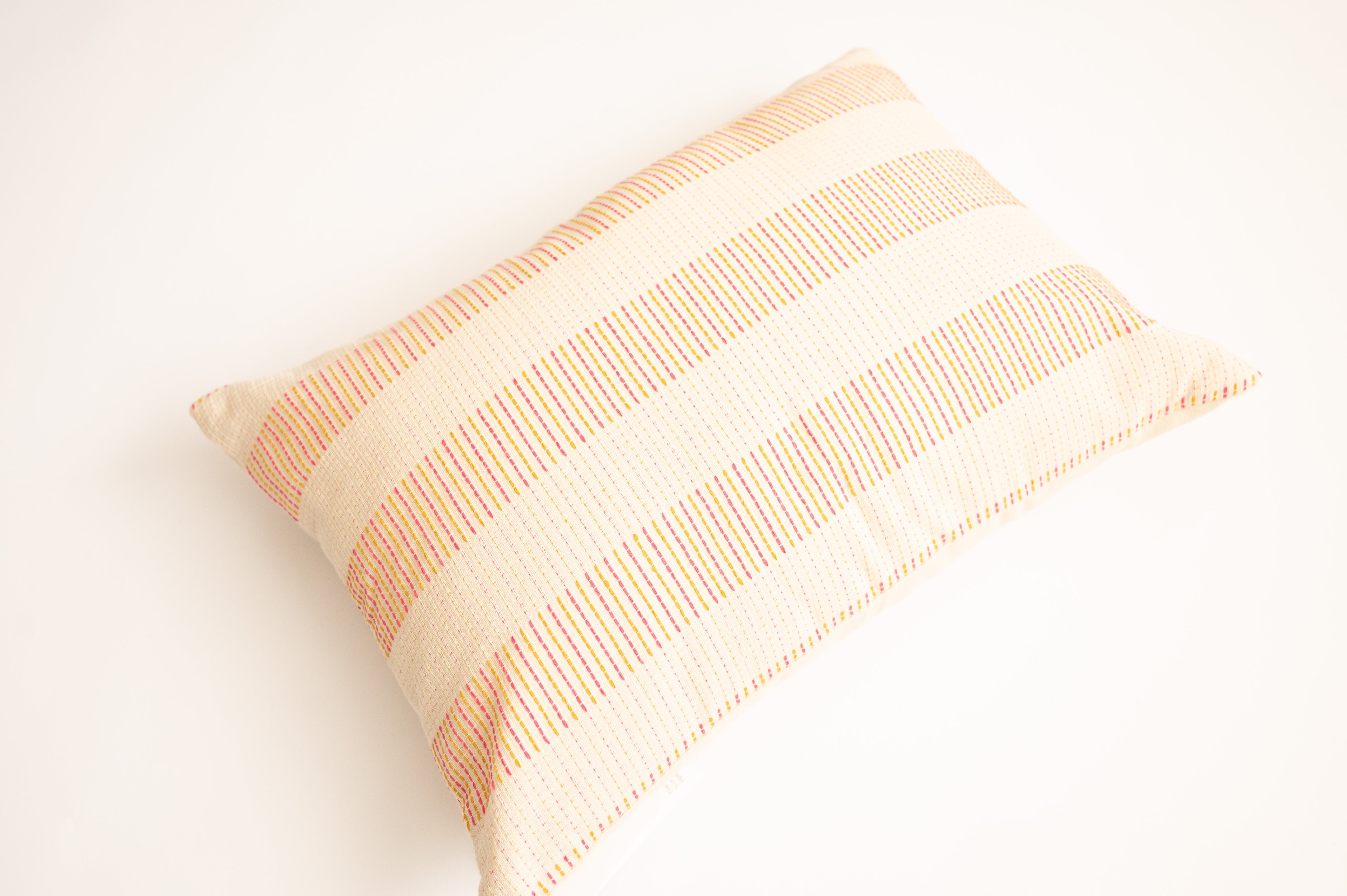 Ranisa Handloom Throw Pillow 14"x20" Lumbar